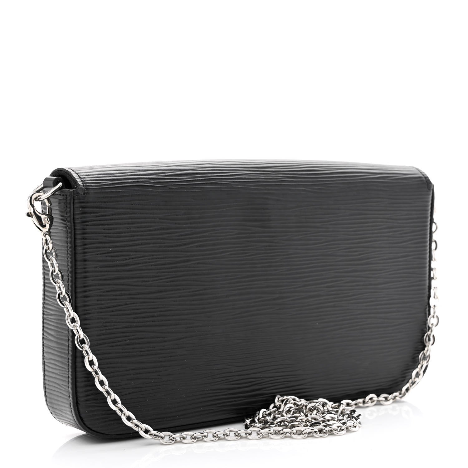 Louis Vuitton Epi Pochette Felicie Black 3 of 10