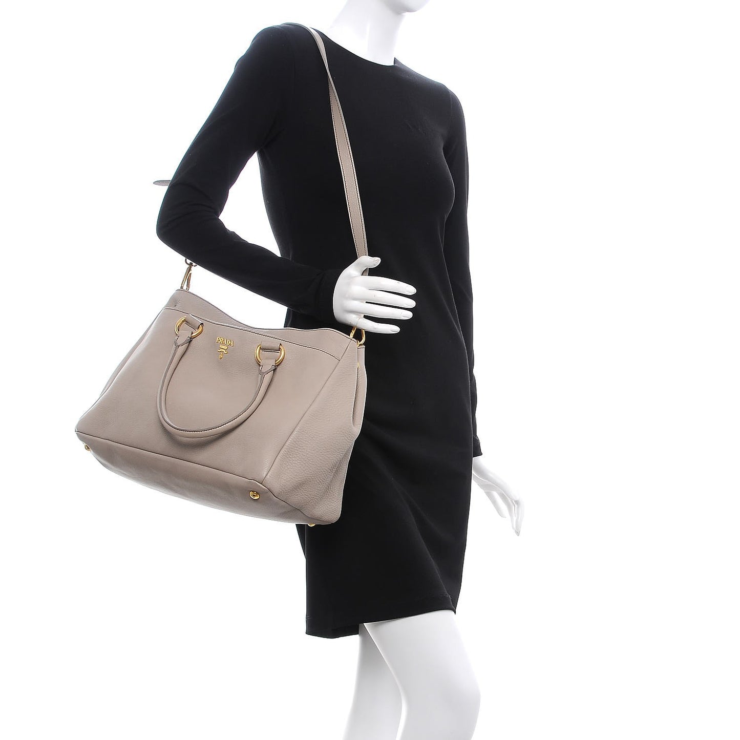 Vitello Daino East West Tote Pomice