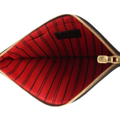 Louis Vuitton Damier Ebene Neverfull MM GM Pochette 5 of 8