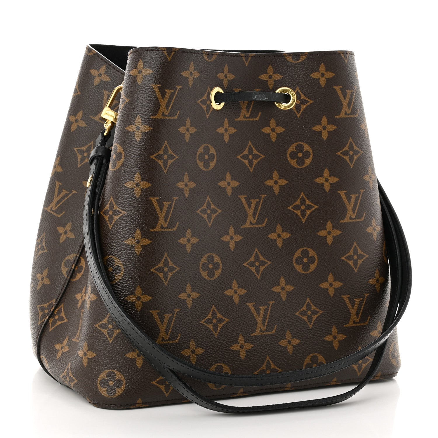 Louis Vuitton Monogram Neonoe MM Black 3 of 11