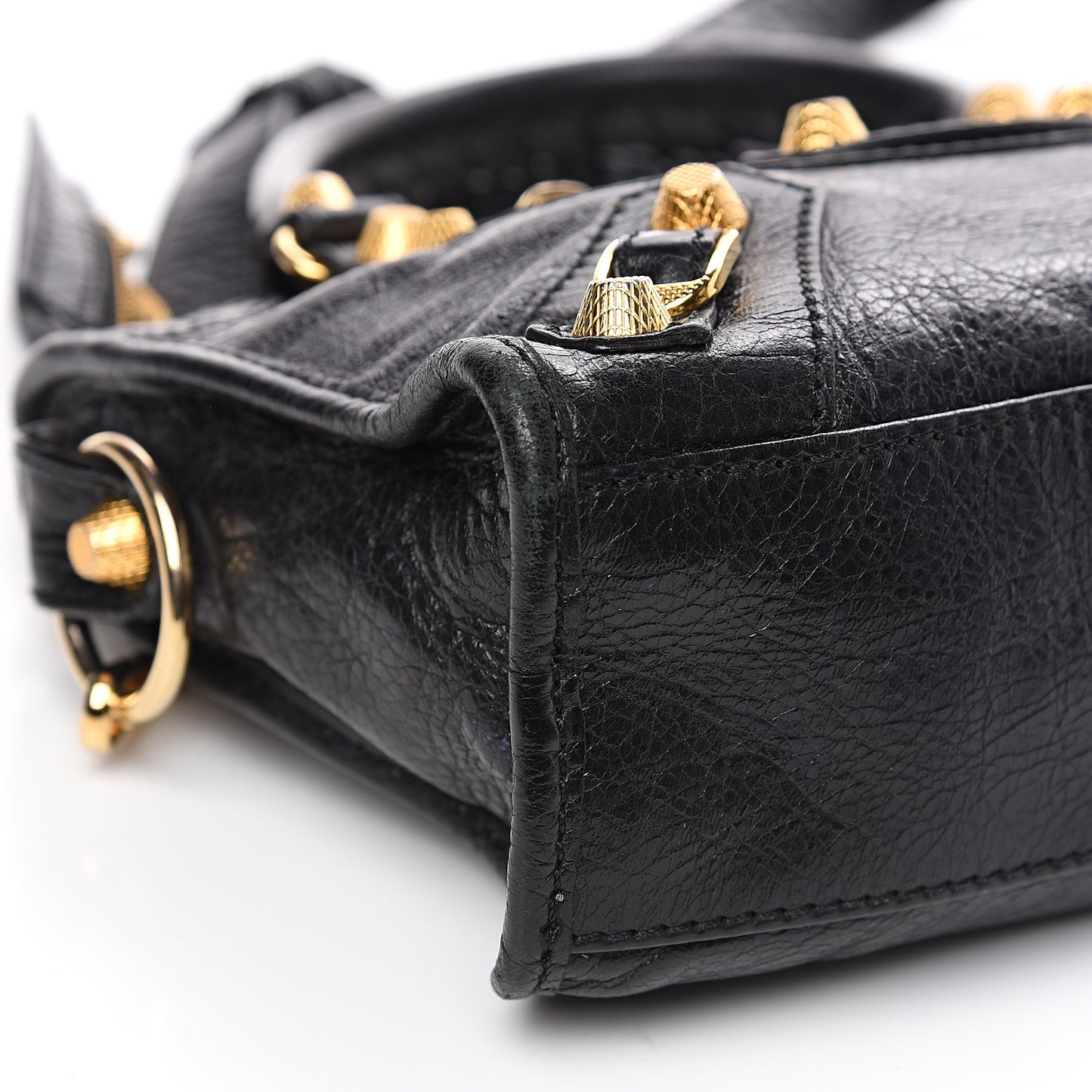 Agneau Giant 12 Gold Hardware Mini City Black