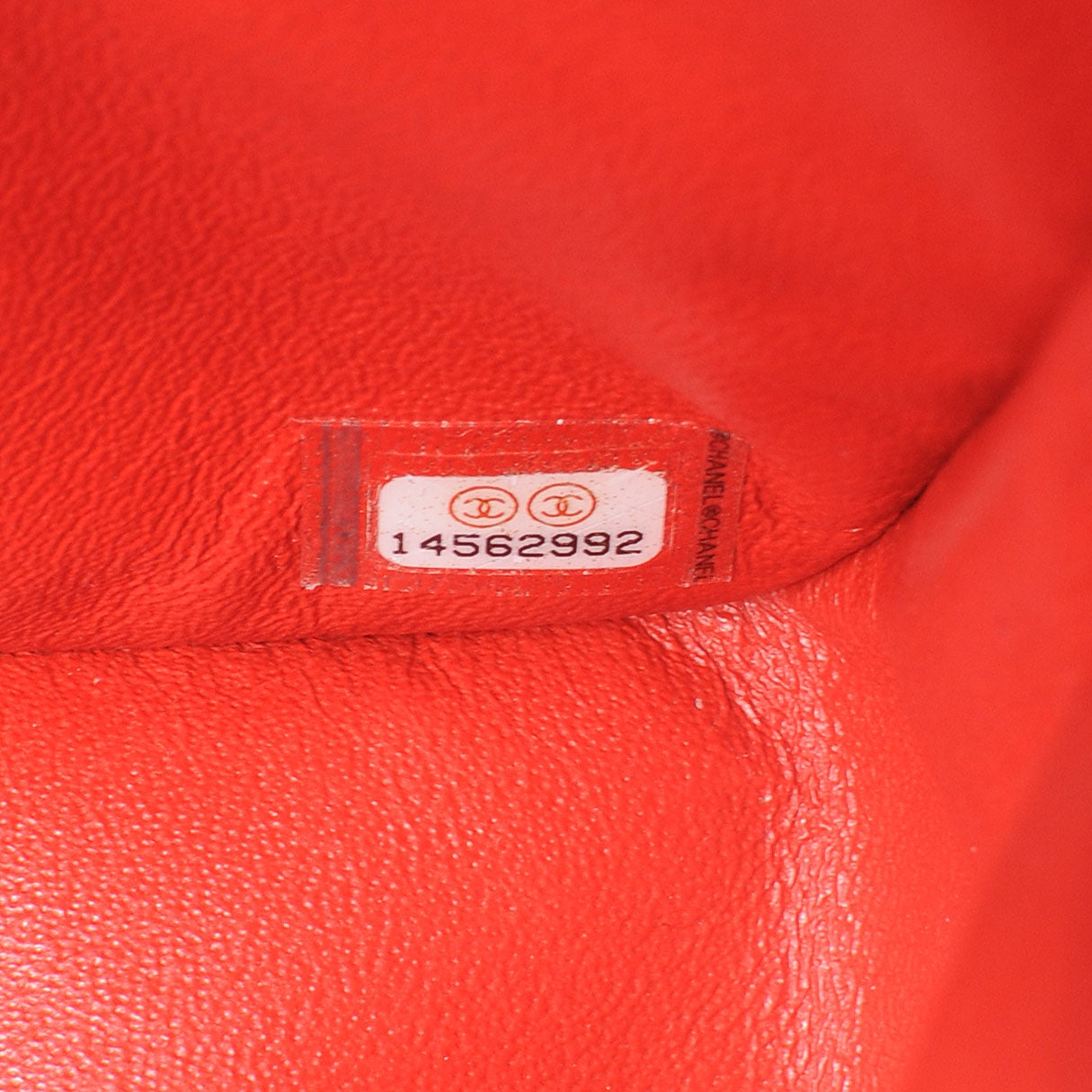 Lambskin Jumbo Double Flap Red