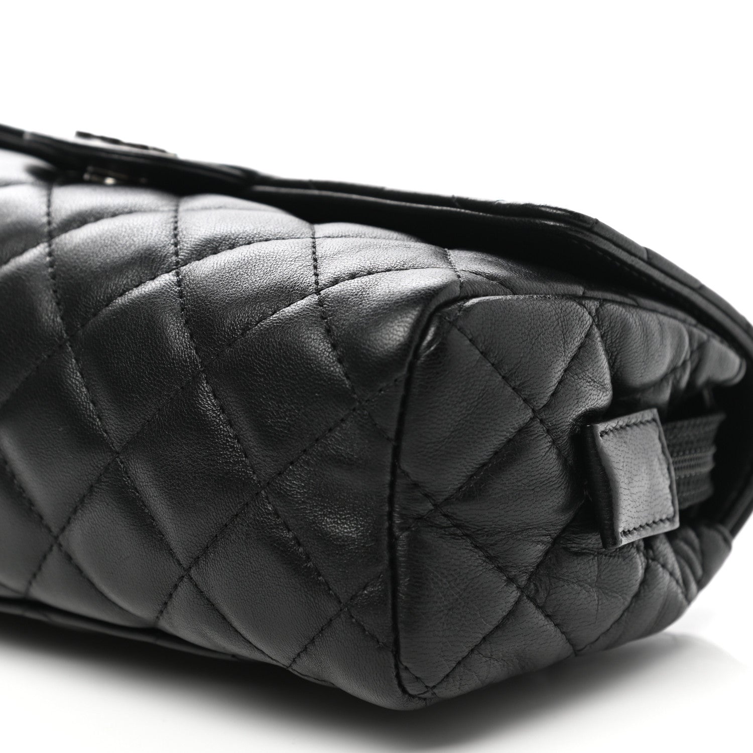Chanel Lambskin Quilted Flap Cosmetic Case Black 9 of 11
