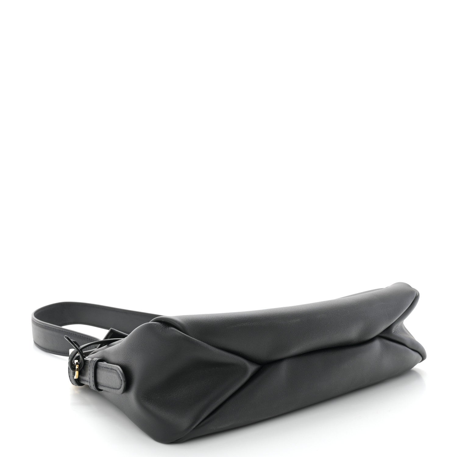 Prada Soft Calfskin Aimee Shoulder Bag Black 4 of 8