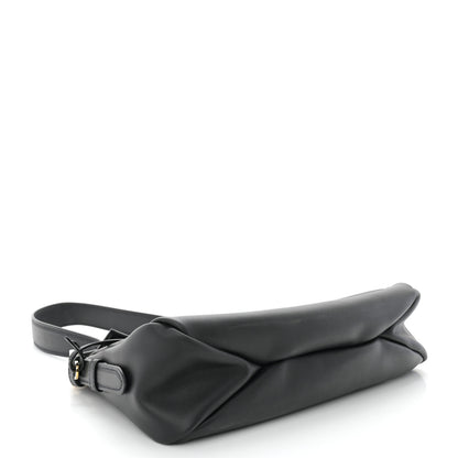 Prada Soft Calfskin Aimee Shoulder Bag Black 4 of 8