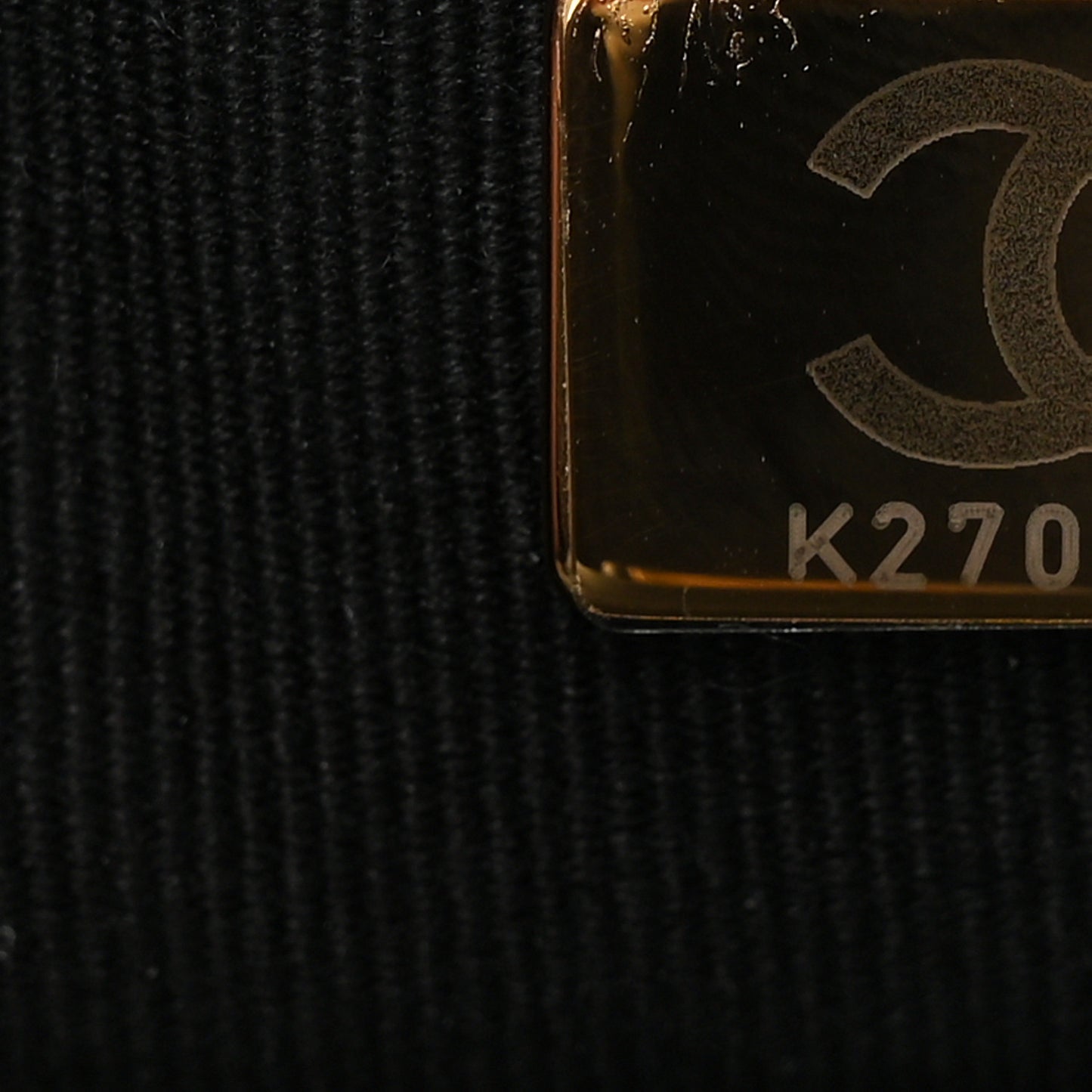 Grained Lambskin Quilted Mini Flap Black