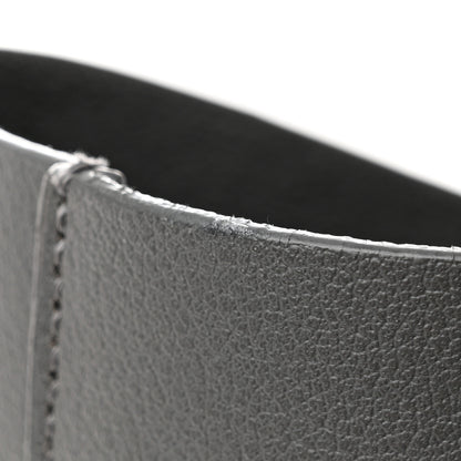 Saint Laurent Calfskin Large Shopping Tote Storm 12 of 12