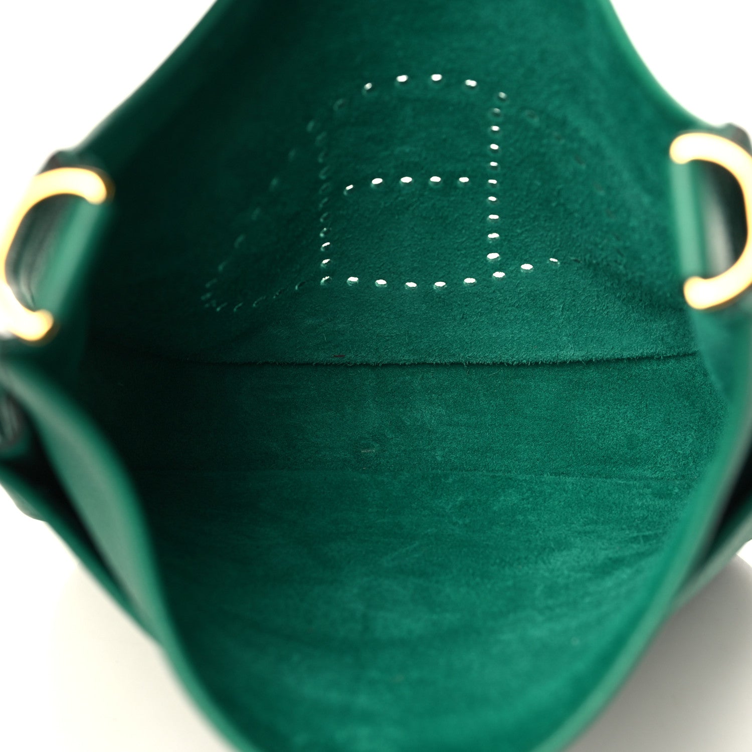 Hermes Taurillon Clemence Evelyne III PM Vert Vertigo 5 of 9