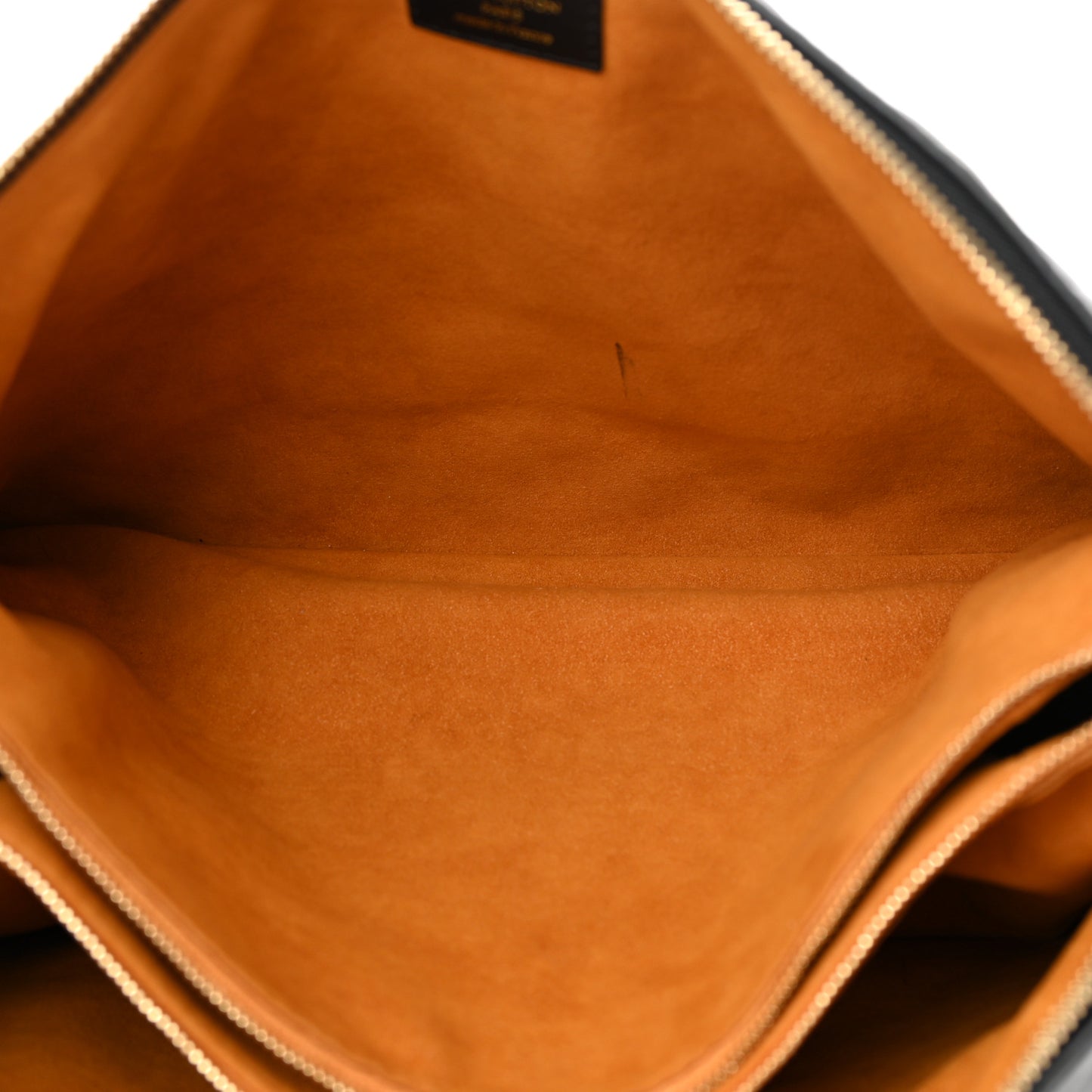 Lambskin Embossed Monogram Coussin MM Black