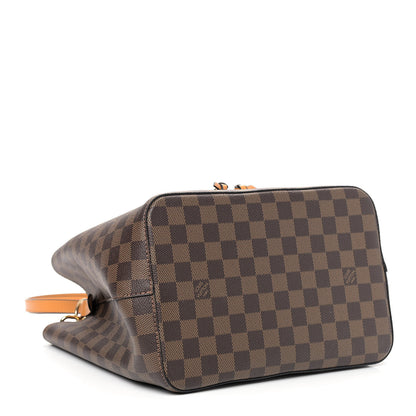 Louis Vuitton Damier Ebene Neonoe MM Safran 4 of 10