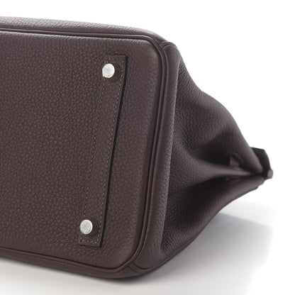 Hermes Togo Birkin 30 Chocolate 9 of 11