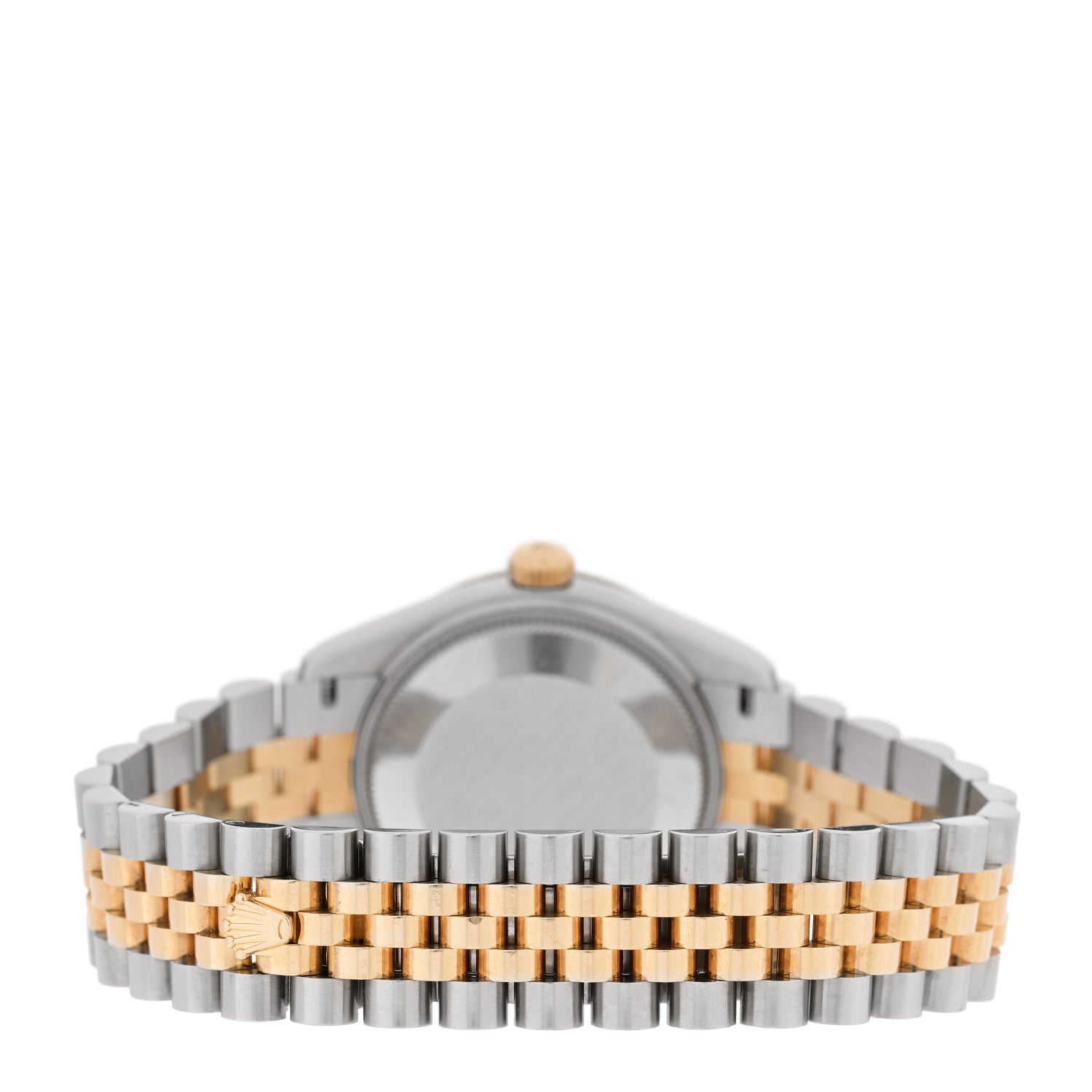 Rolex Stainless Steel 18K Yellow Gold 31mm Oyster Perpetual Datejust Watch White Roman 278273 3 of 5