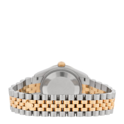 Rolex Stainless Steel 18K Yellow Gold 31mm Oyster Perpetual Datejust Watch White Roman 278273 3 of 5
