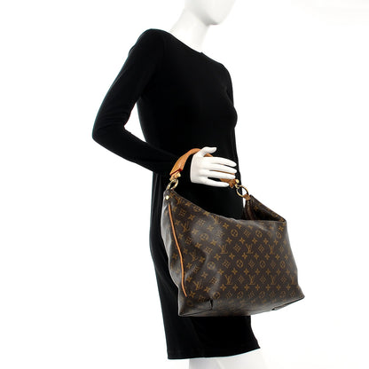 Louis Vuitton Monogram Sully MM 2 of 11