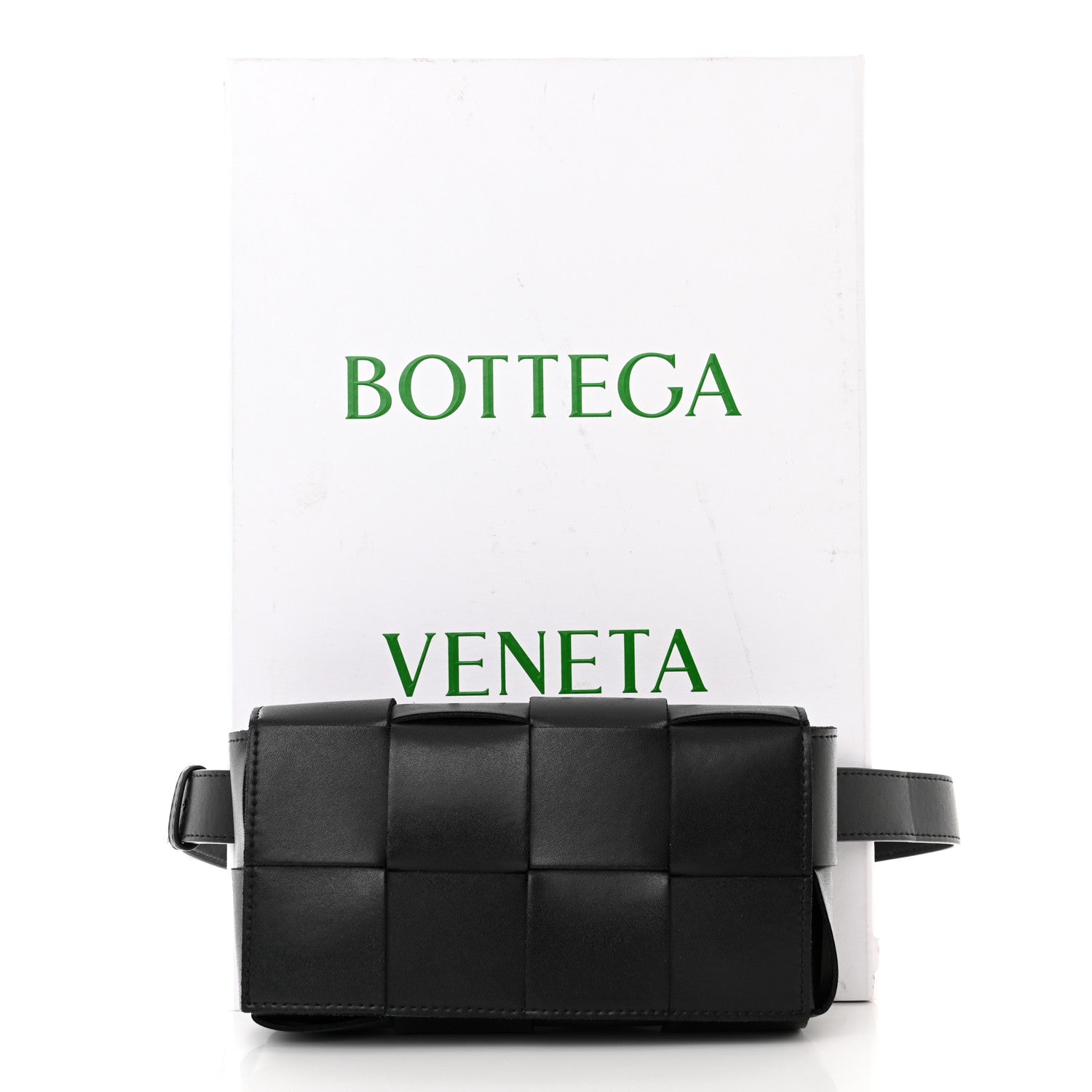 Bottega Veneta Nappa Maxi Intreccio The Belt Cassette Bag Black 10 of 10