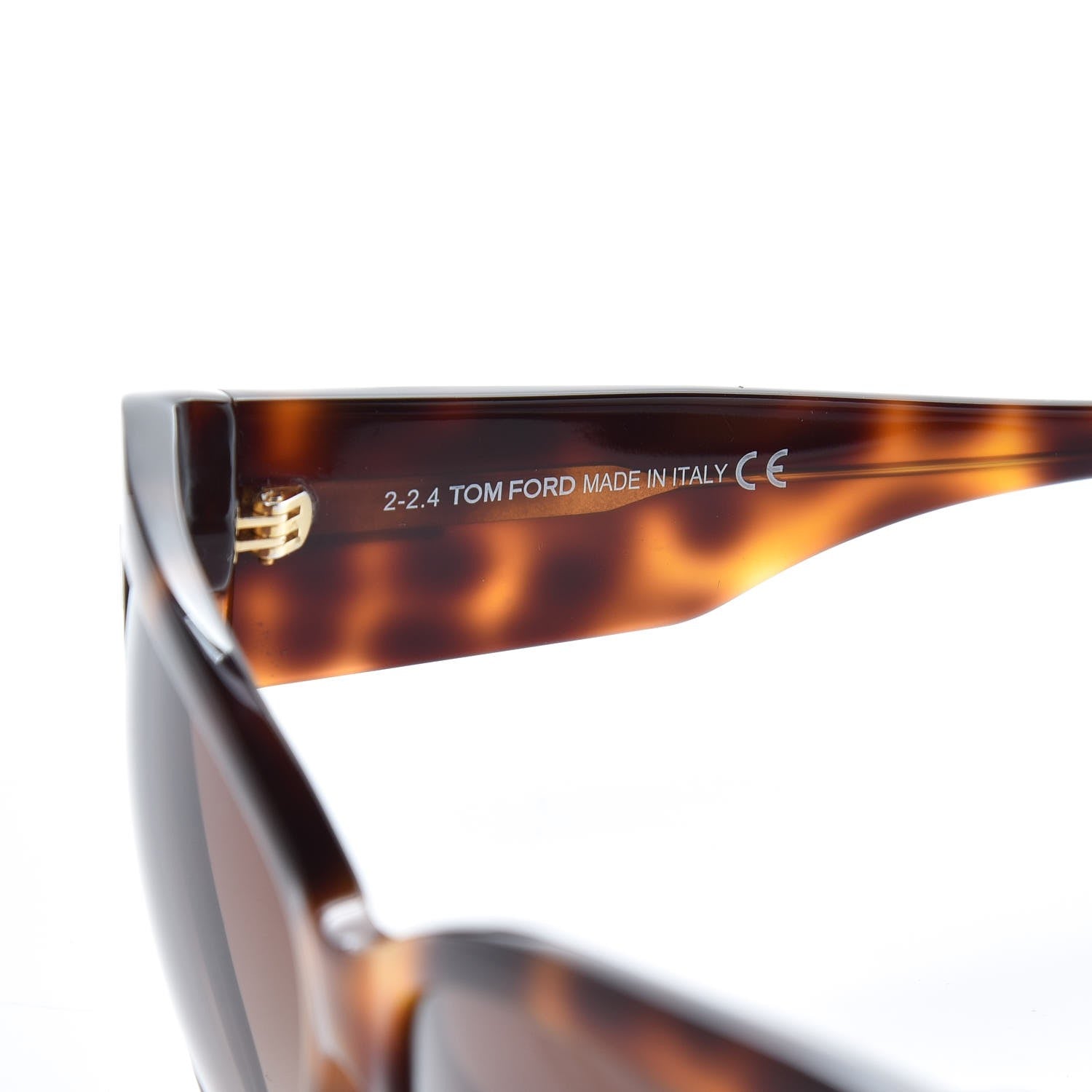 Tom Ford Acetate Anoushka Cat Eye Sunglasses TF371 Tortoise Shell 5 of 8