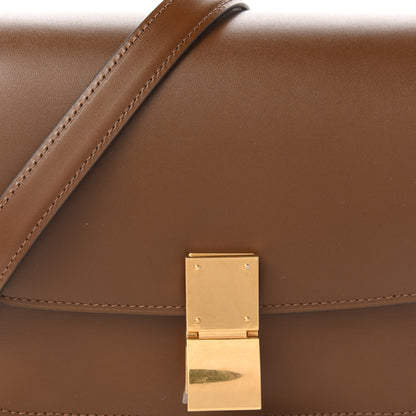 Celine Smooth Calfskin Small Classic Box Flap Bag Camel 10 of 11