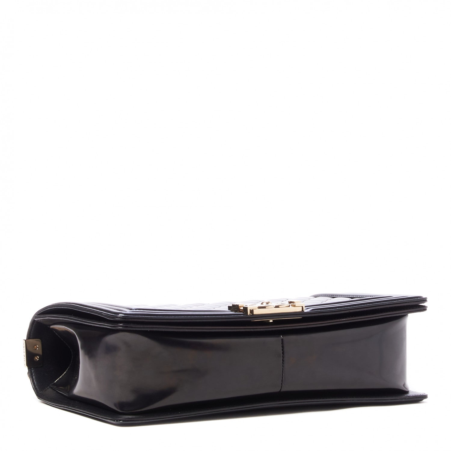 Chanel Iridescent Glazed Calfskin Quilted New Medium Boy Flap Black 3 of 8
