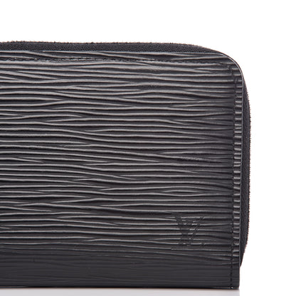 Louis Vuitton Epi Zippy Coin Purse Black 5 of 7