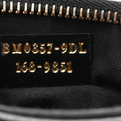 Fendi Vitello Baltico Mini Pouch Crossbody Pouch Black 7 of 13