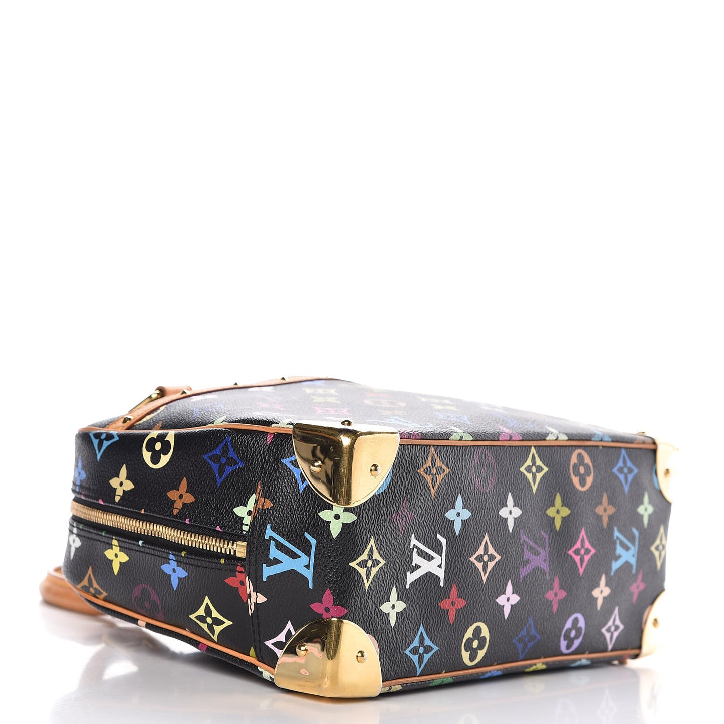 Monogram Multicolor Trouville Black