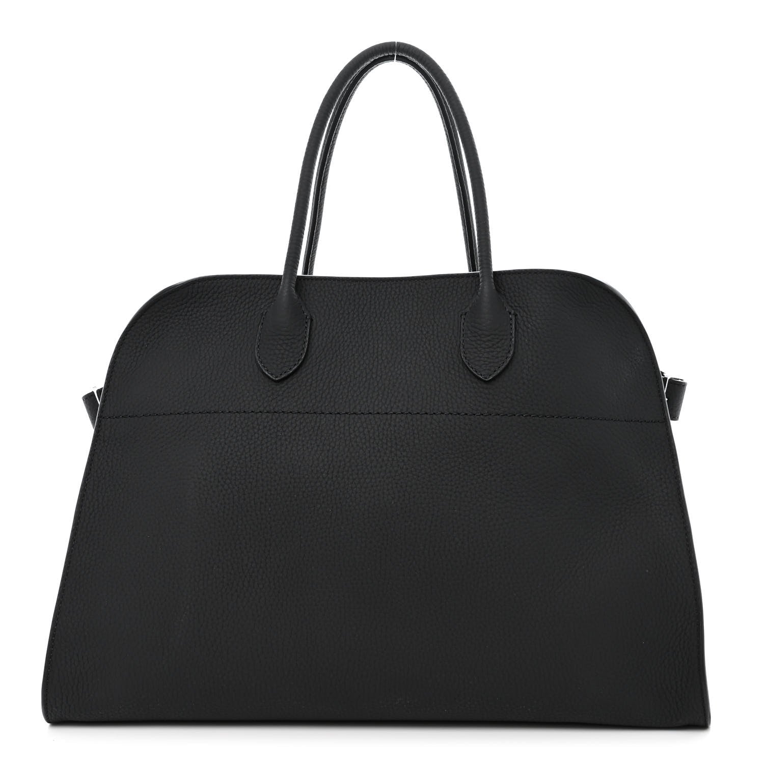 The Row Matte Grained Calfskin Soft Margaux 15 Black 1 of 9