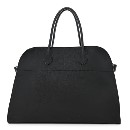 The Row Matte Grained Calfskin Soft Margaux 15 Black 1 of 9