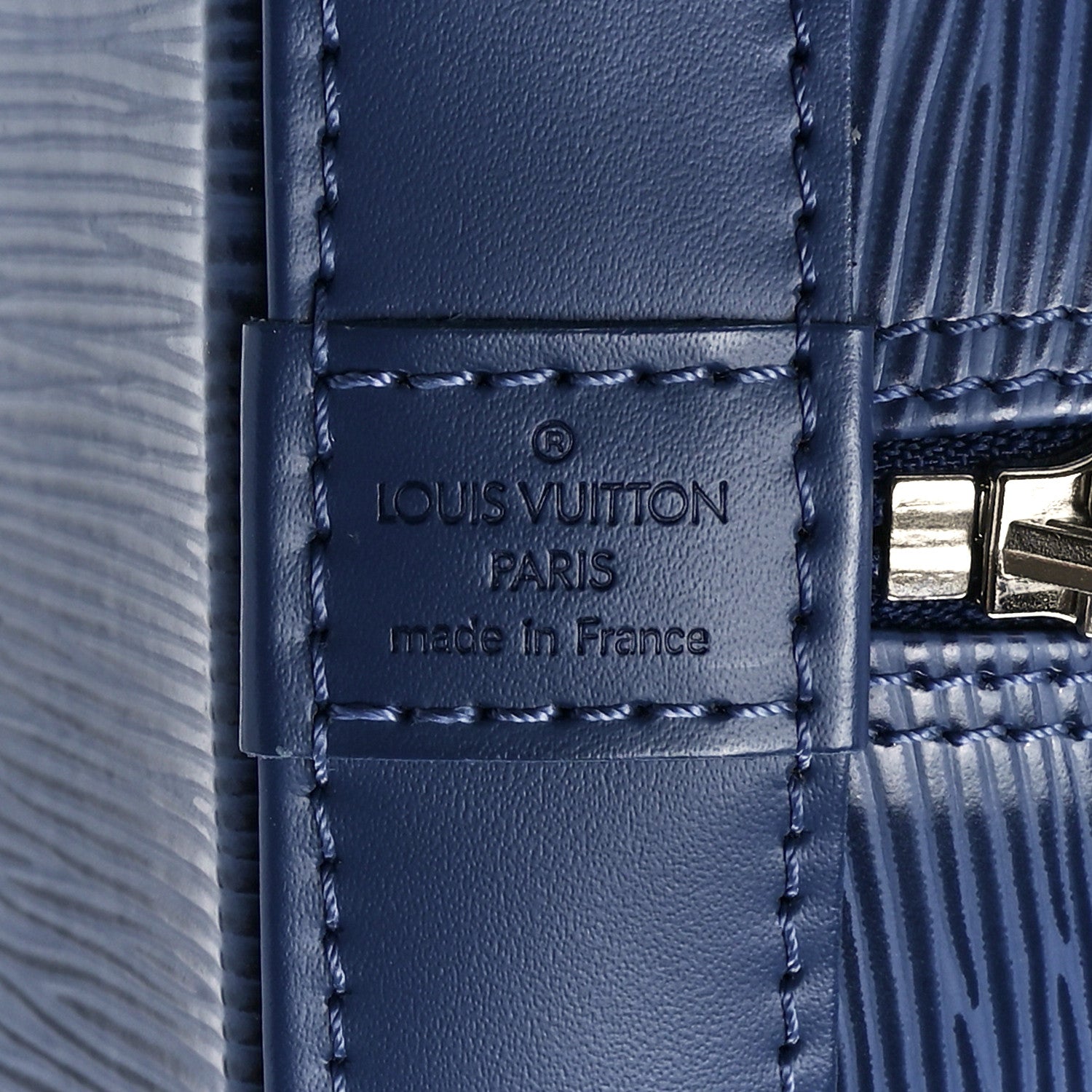 Louis Vuitton Epi Alma PM Indigo 7 of 12