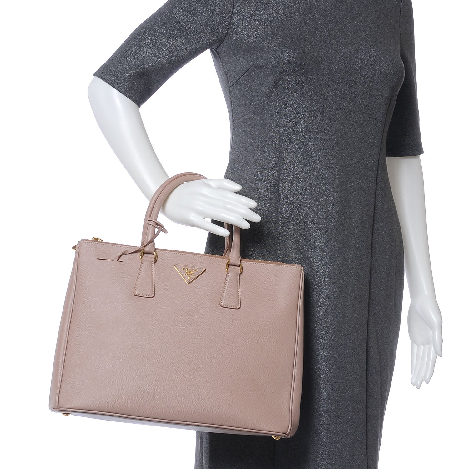 Prada Saffiano Lux Tote Cammeo 2 of 9