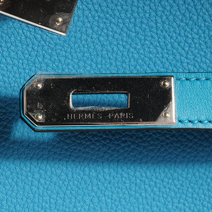 Hermes Togo Swift Ghillies Kelly 32 Turquoise 11 of 29