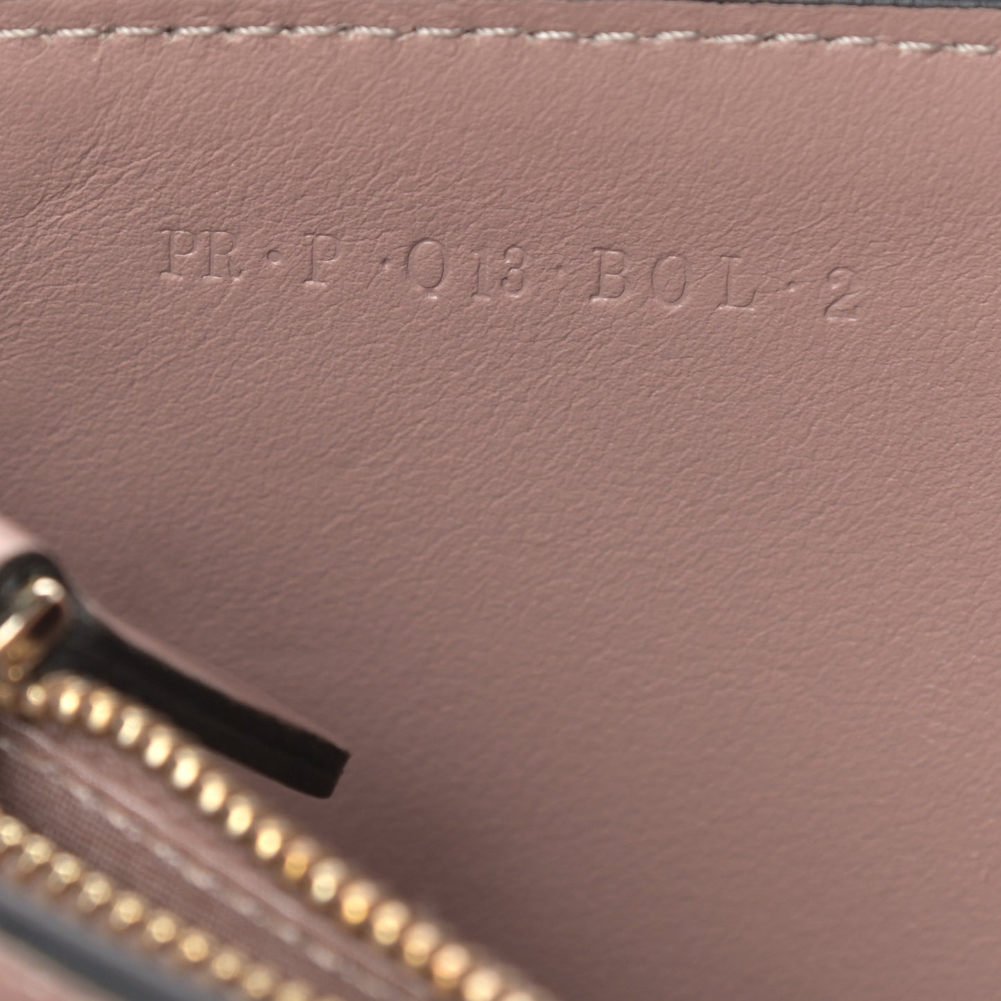 Calfskin Rockstud Phone Case With Chain Poudre
