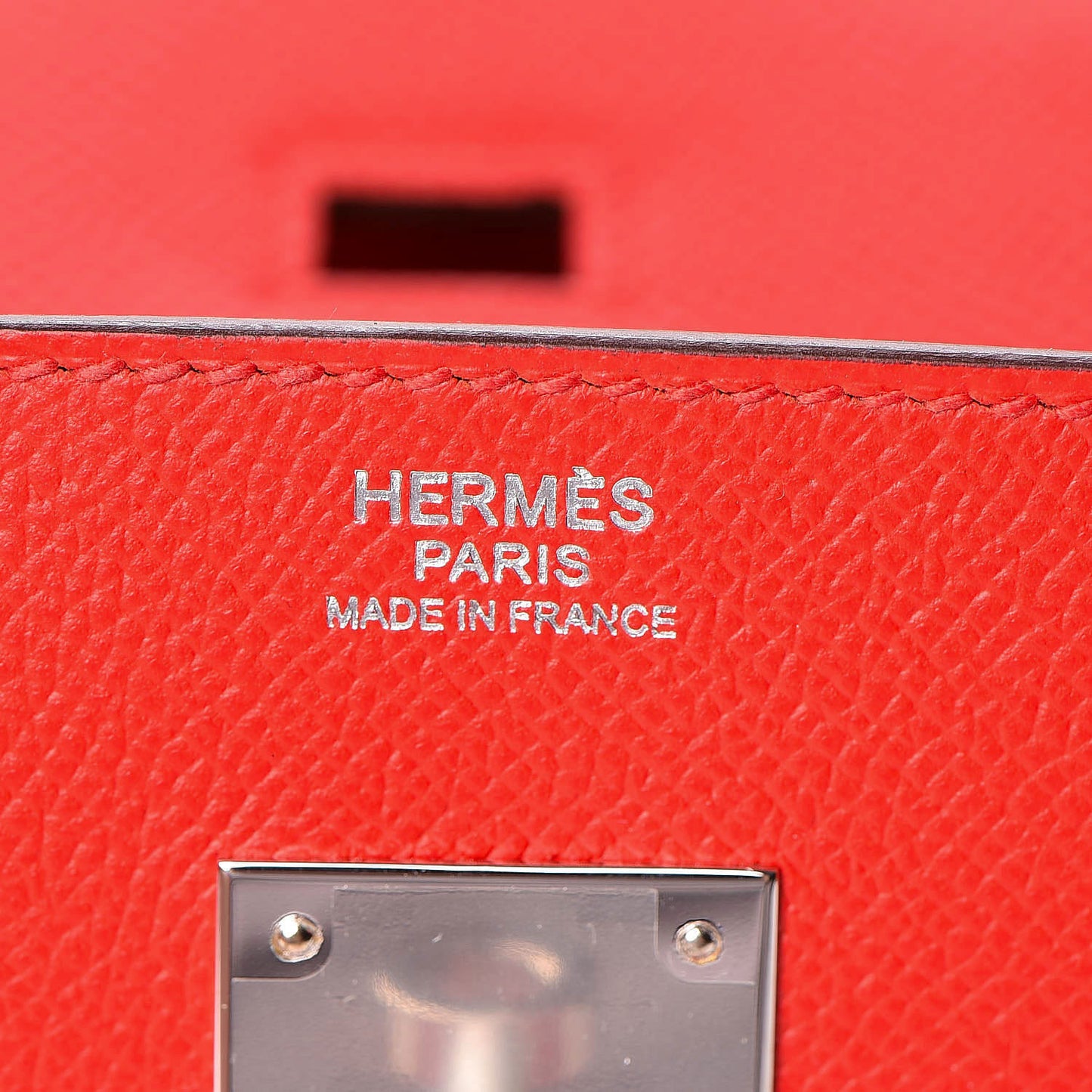 Epsom Birkin 30 Rouge De Coeur