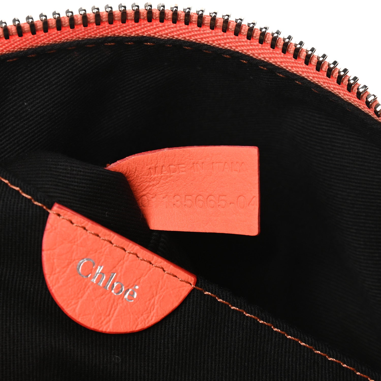 Chloe Calfskin Medium Marcie Satchel Orange Fizz 6 of 11