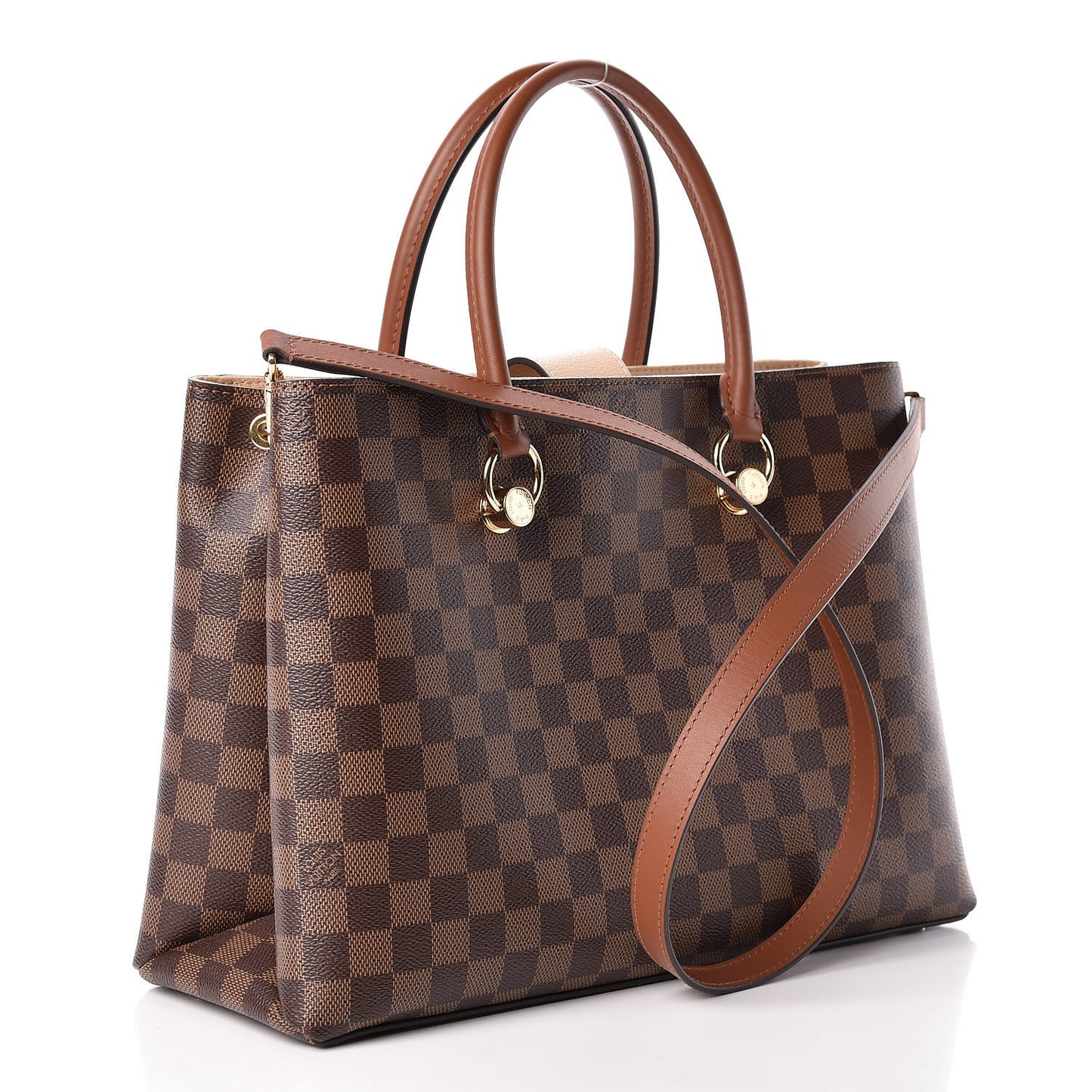 Damier Ebene LV Riverside Creme