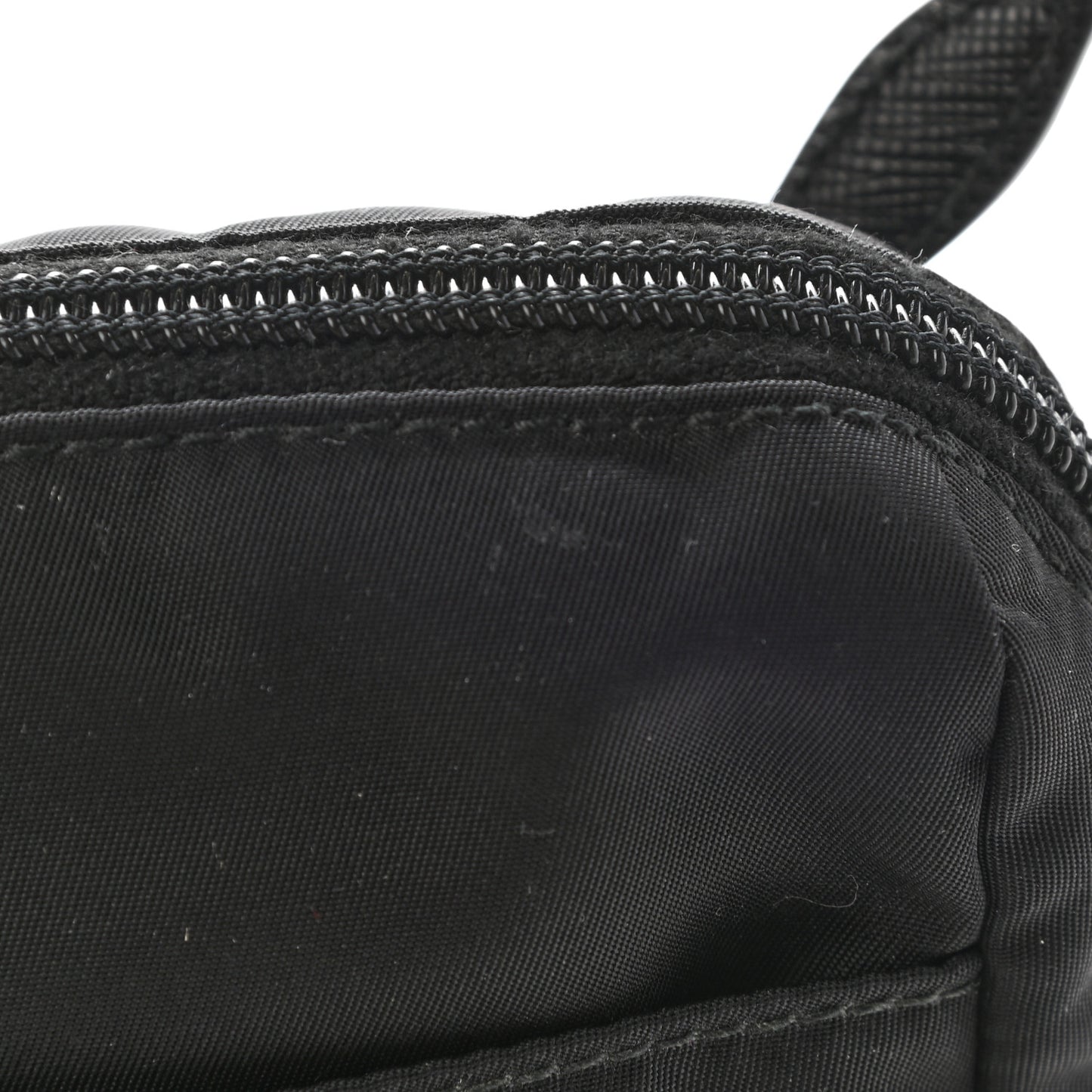 Nylon Vela Cosmetic Pouch Black