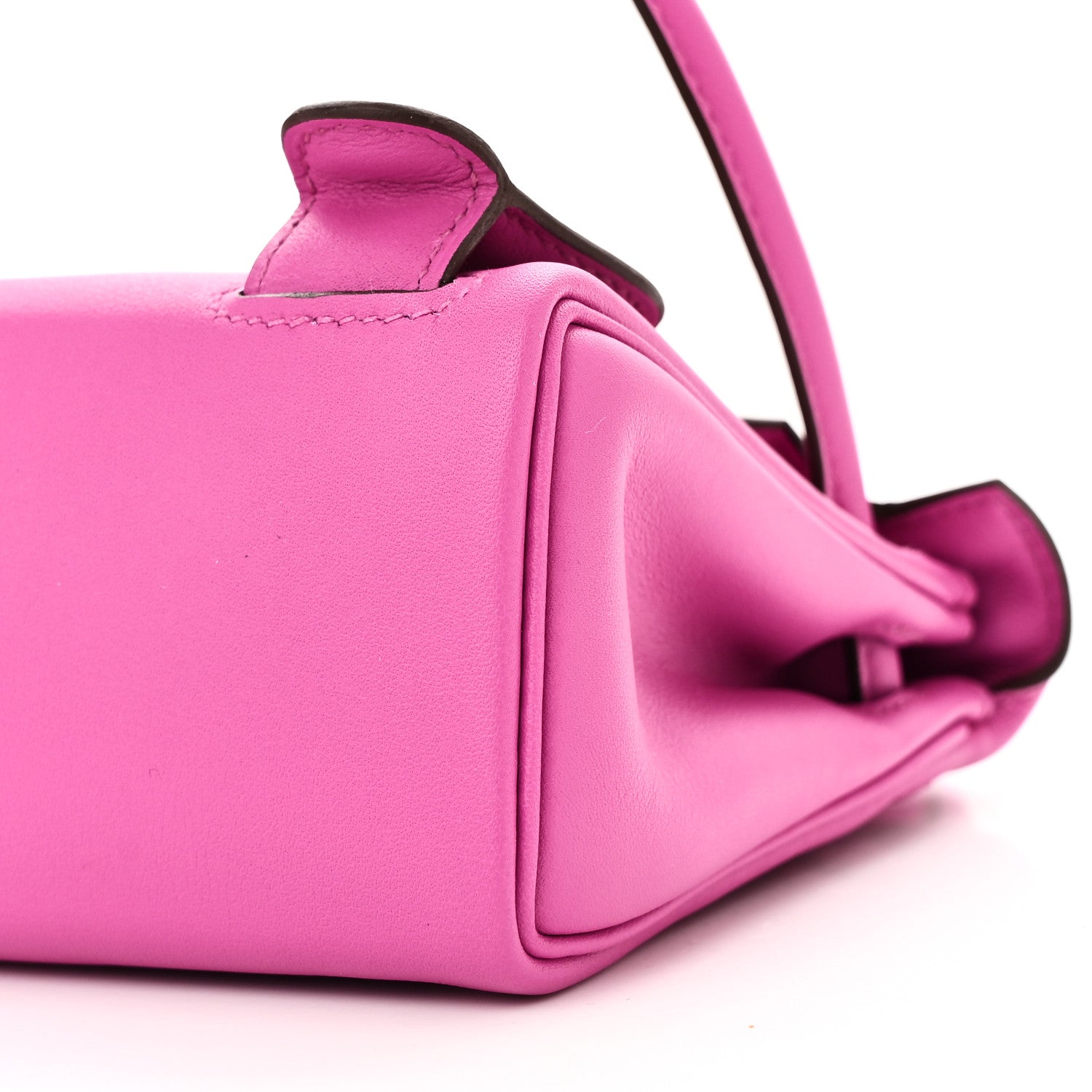 Hermes Swift Quelle Idole Kelly Doll Handbag Magnolia Biscuit 10 of 11