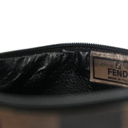 Fendi Pequin Zip Clutch Tobacco 12 of 13