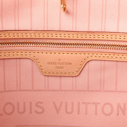 Louis Vuitton Damier Azur Tahitienne Neverfull MM 5 of 11