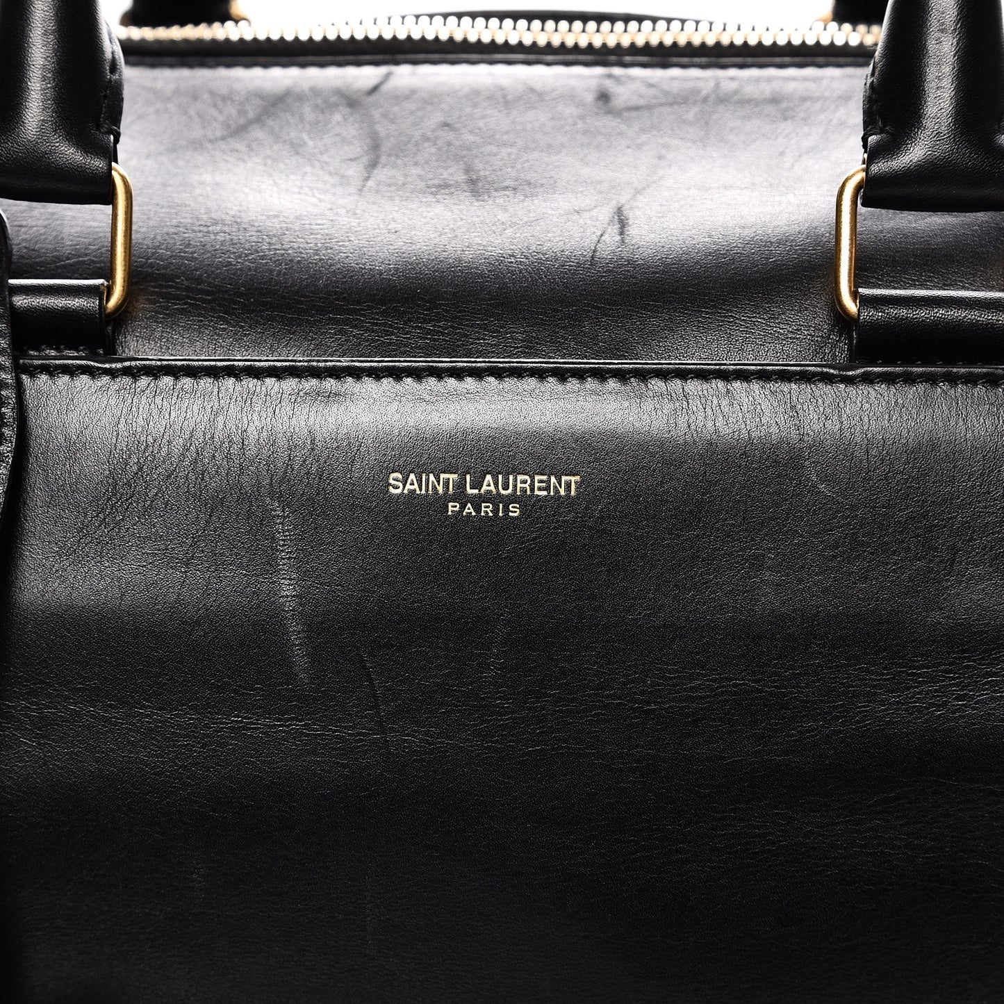 Smooth Calfskin Classic Duffle 6 Bag Black