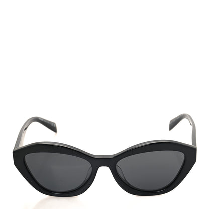 Prada Acetate Logo Sunglasses SPR A02-F Black 2 of 7