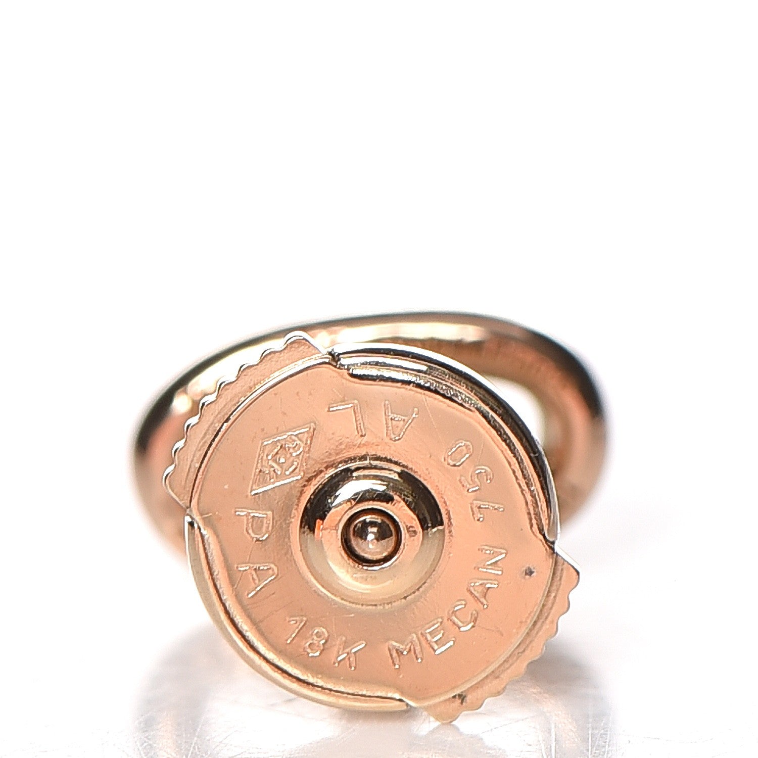 Hermes 18K Rose Gold TPM Farandole Stud Earrings 6 of 6