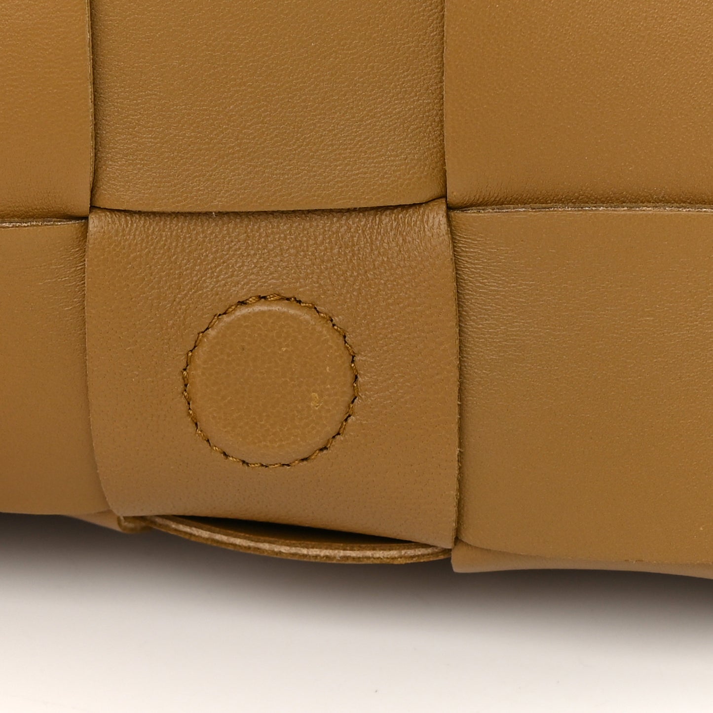 Lambskin Maxi Intrecciato Cassette Crossbody Bag Acorn