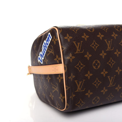 Louis Vuitton Monogram Patches Speedy Bandouliere 30 7 of 10
