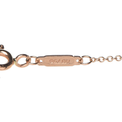 Tiffany 18K Rose Gold Small T Smile Pendant Necklace 5 of 7
