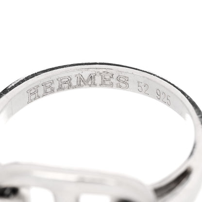 Hermes Sterling Silver Farandole Ring 52 6 4 of 4