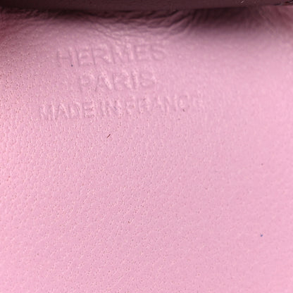 Hermes Milo Lambskin Grigri Rodeo Horse Bag Charm MM Mauve Sylvestre Bleu France Rouge Sellier 4 of 4