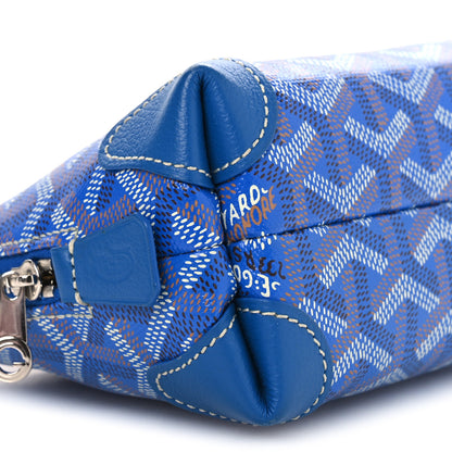 Goyard Goyardine Vendome Toiletry Pouch Sky Blue 8 of 9