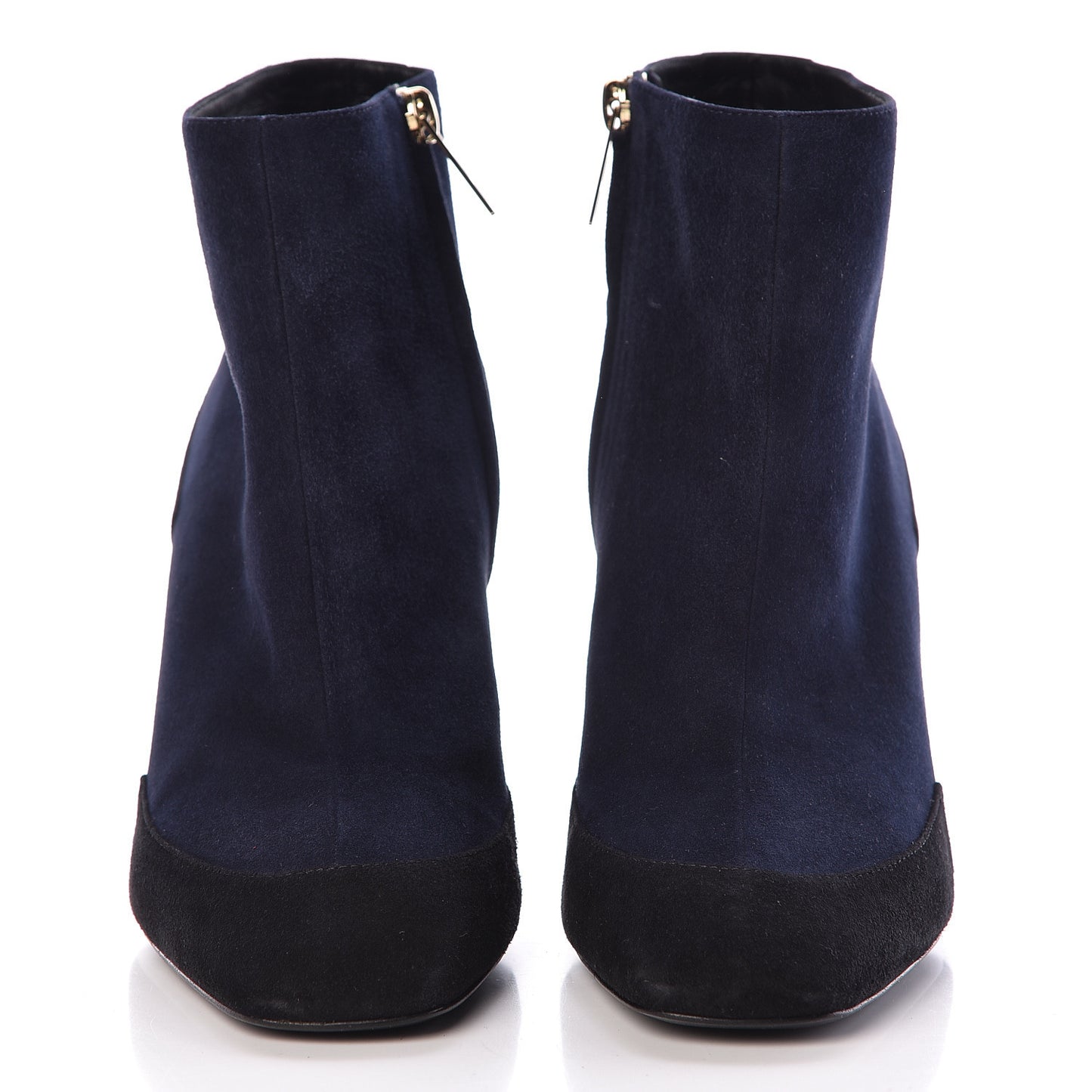Suede Goatskin Neila Ankle Boots 37 Marine Black
