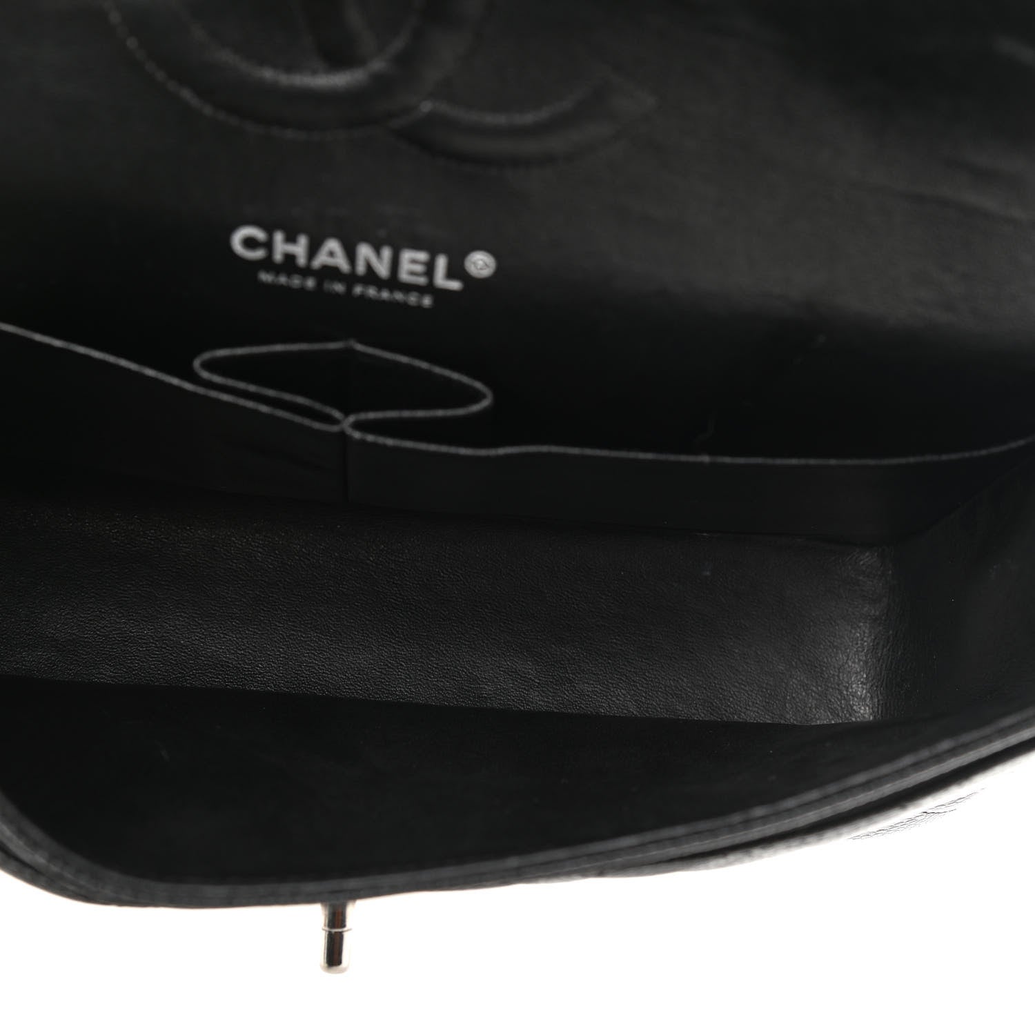 Chanel Caviar Quilted Medium Double Flap Black 5 of 9