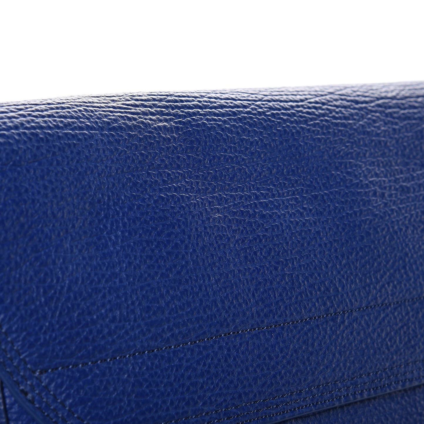 3.1 Textured Calfskin Large Pashli Satchel Cobalt